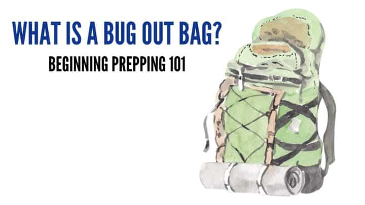 big hiking backpack being used as a bug out bag